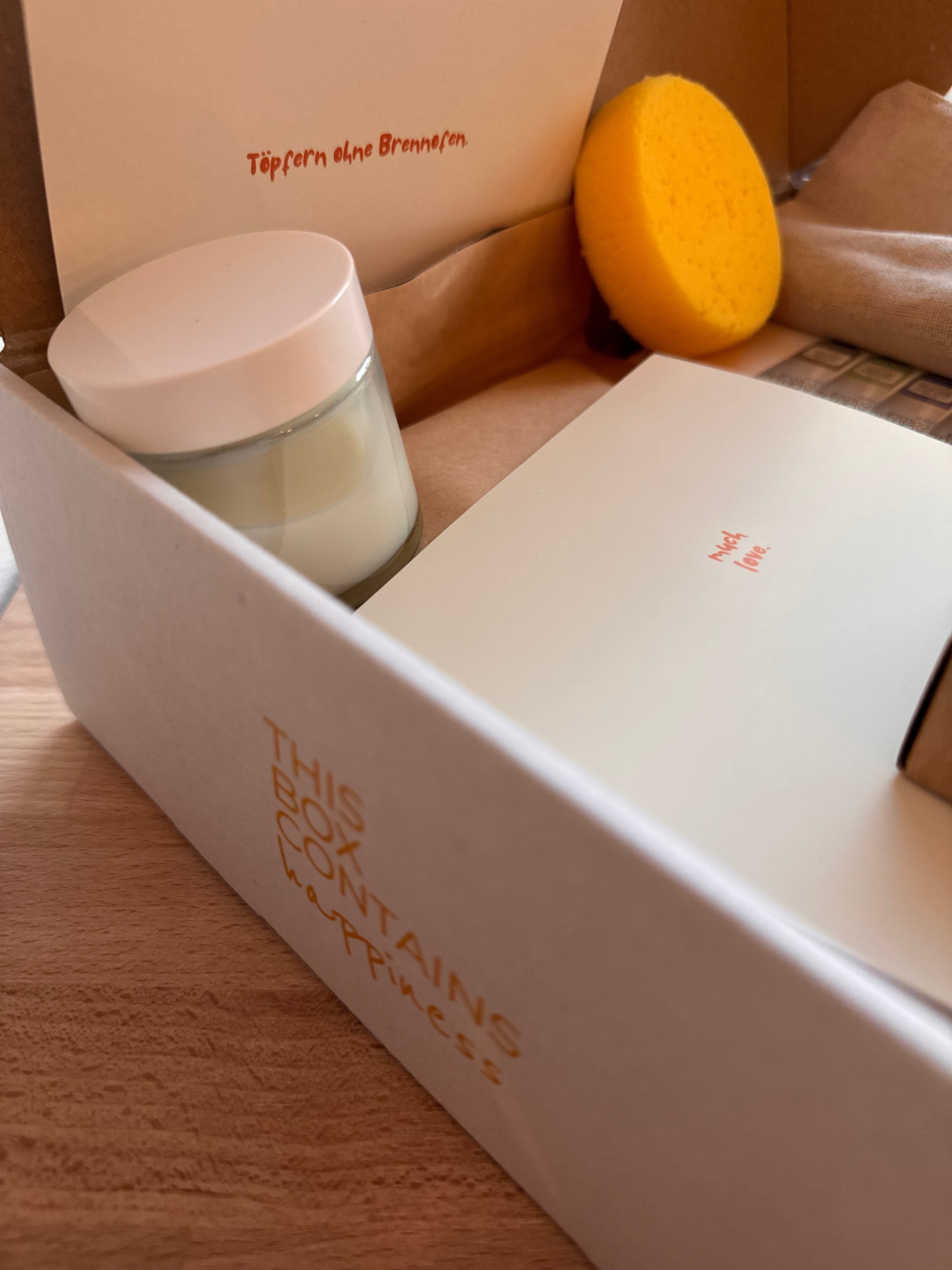 Clay at Home Kit - Dein DIY-Starter-Kit für Töpfern ohne Brennofen