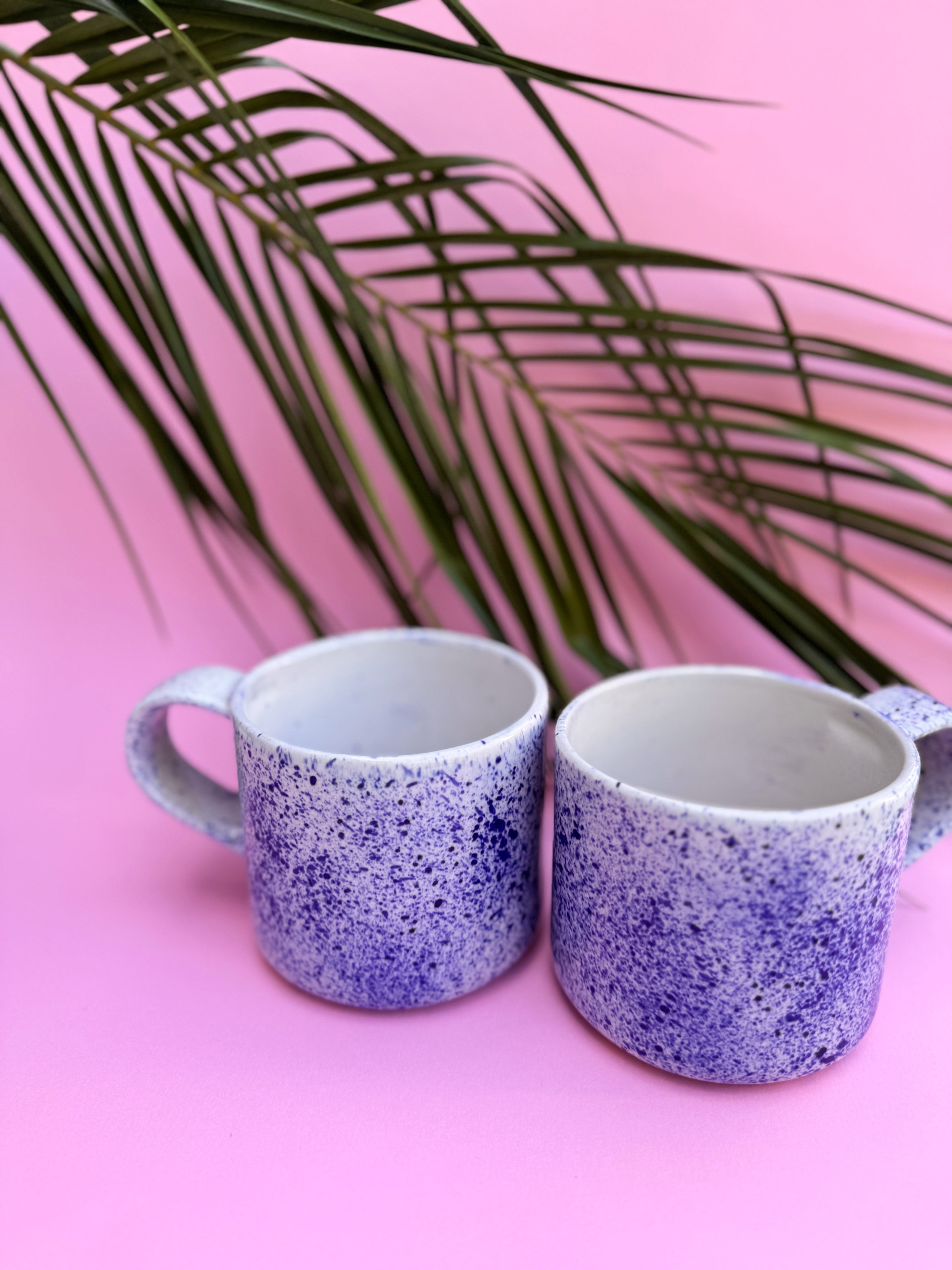 Tasse CIELO blau weiß