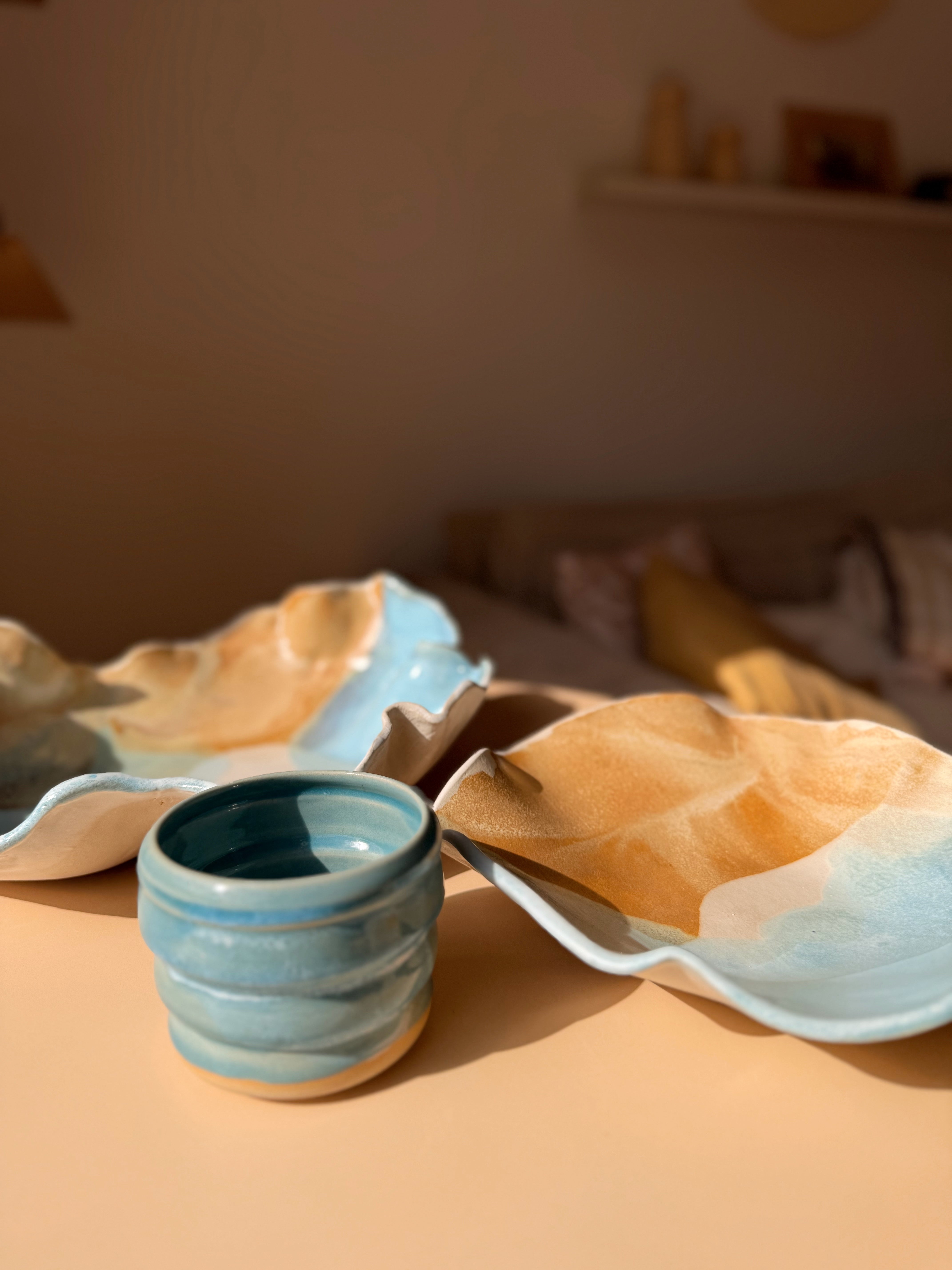 Tasse SANTORIN blau