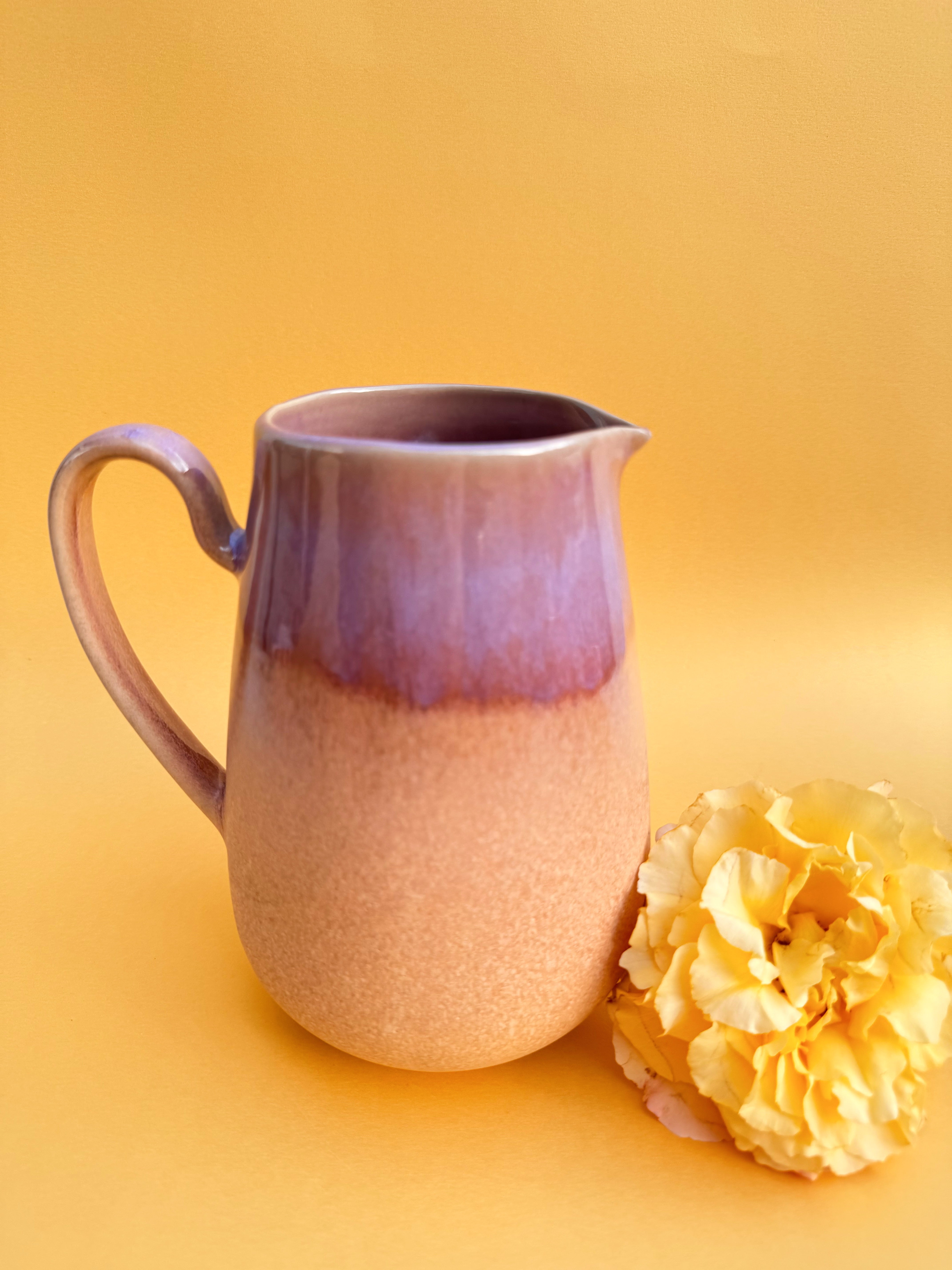 Krug SOLEME lila beige Karaffe
