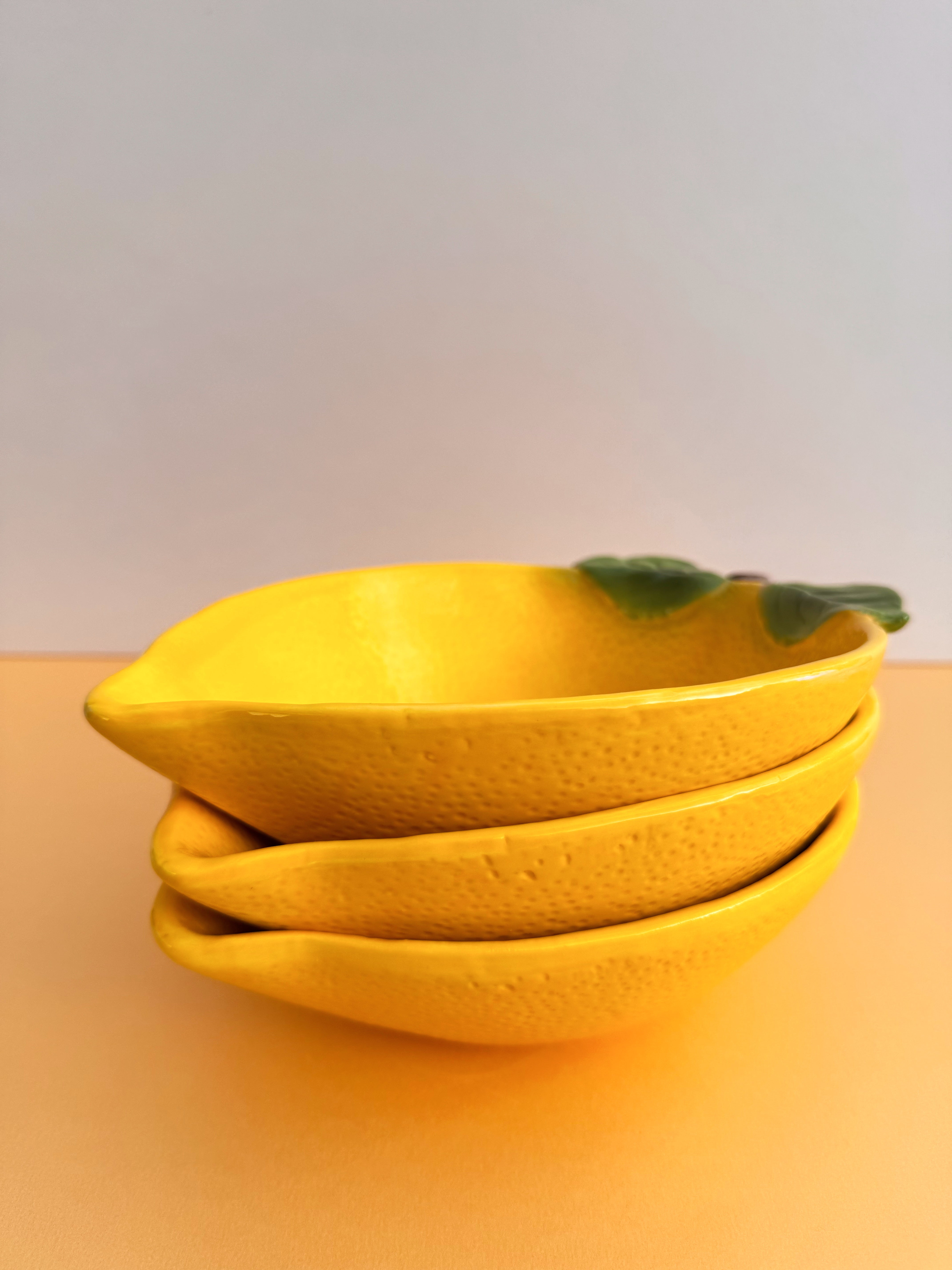 Servierschale LIMONE Schale gelb