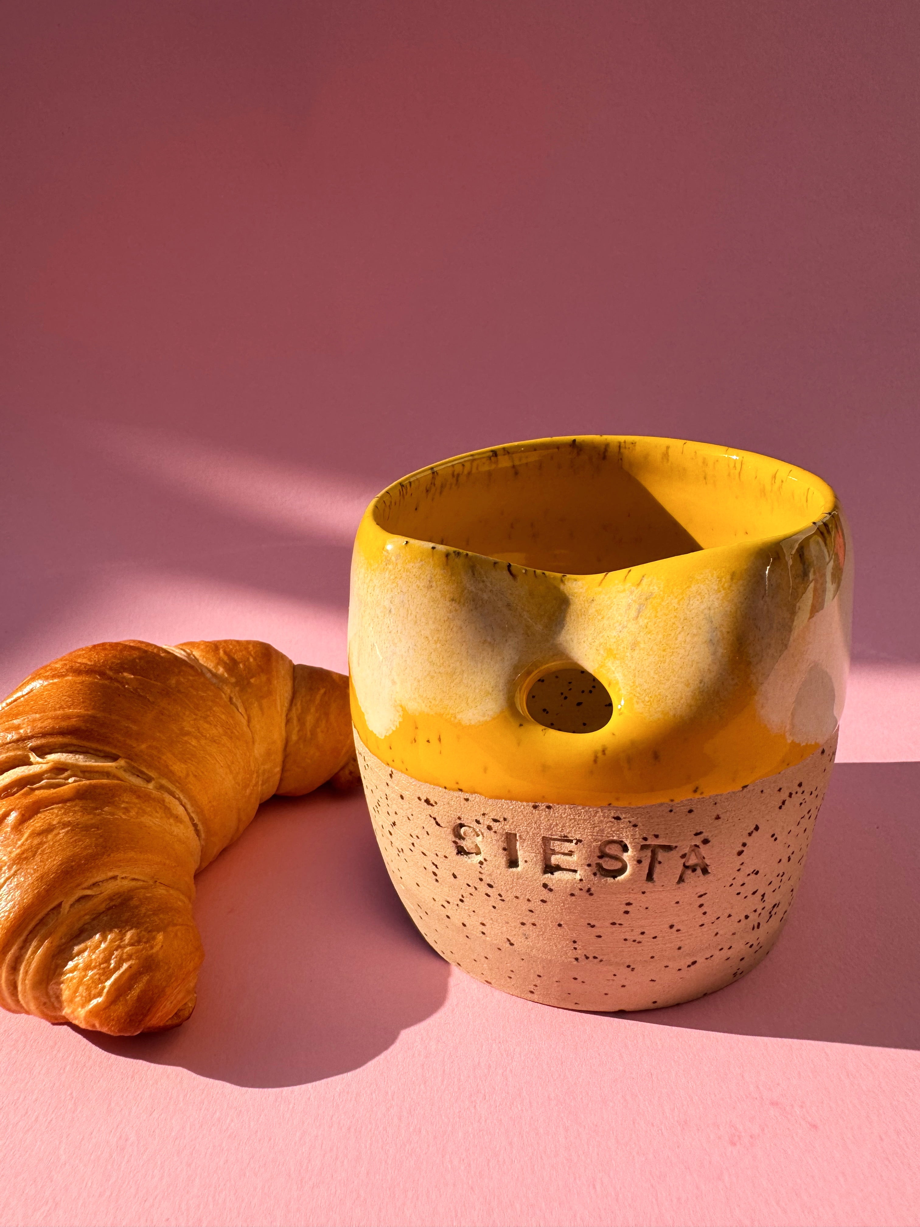 CUP TO GO "SIESTA" Tasse gelb - Limited Edition