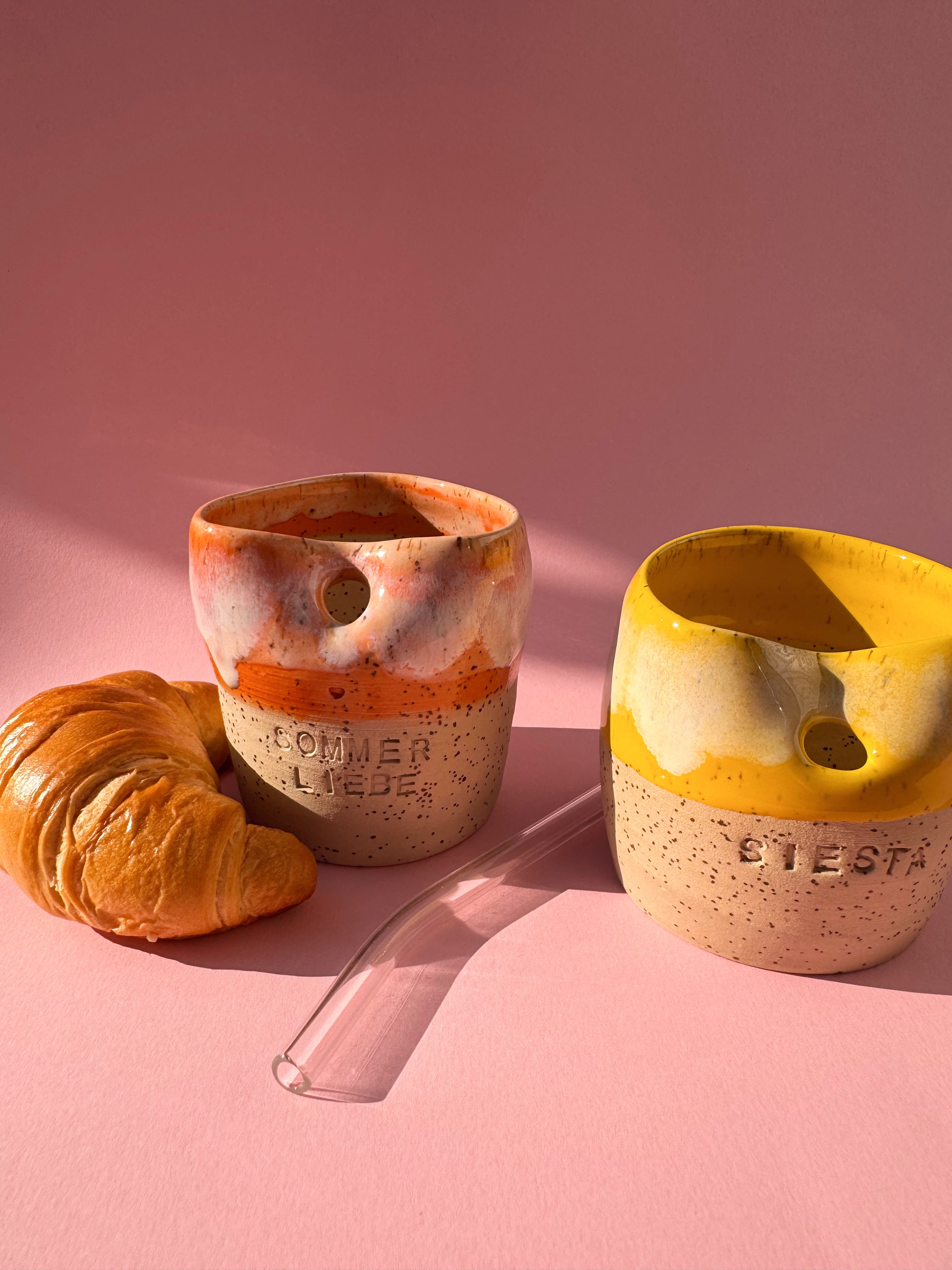 CUP TO GO "SIESTA" Tasse gelb - Limited Edition