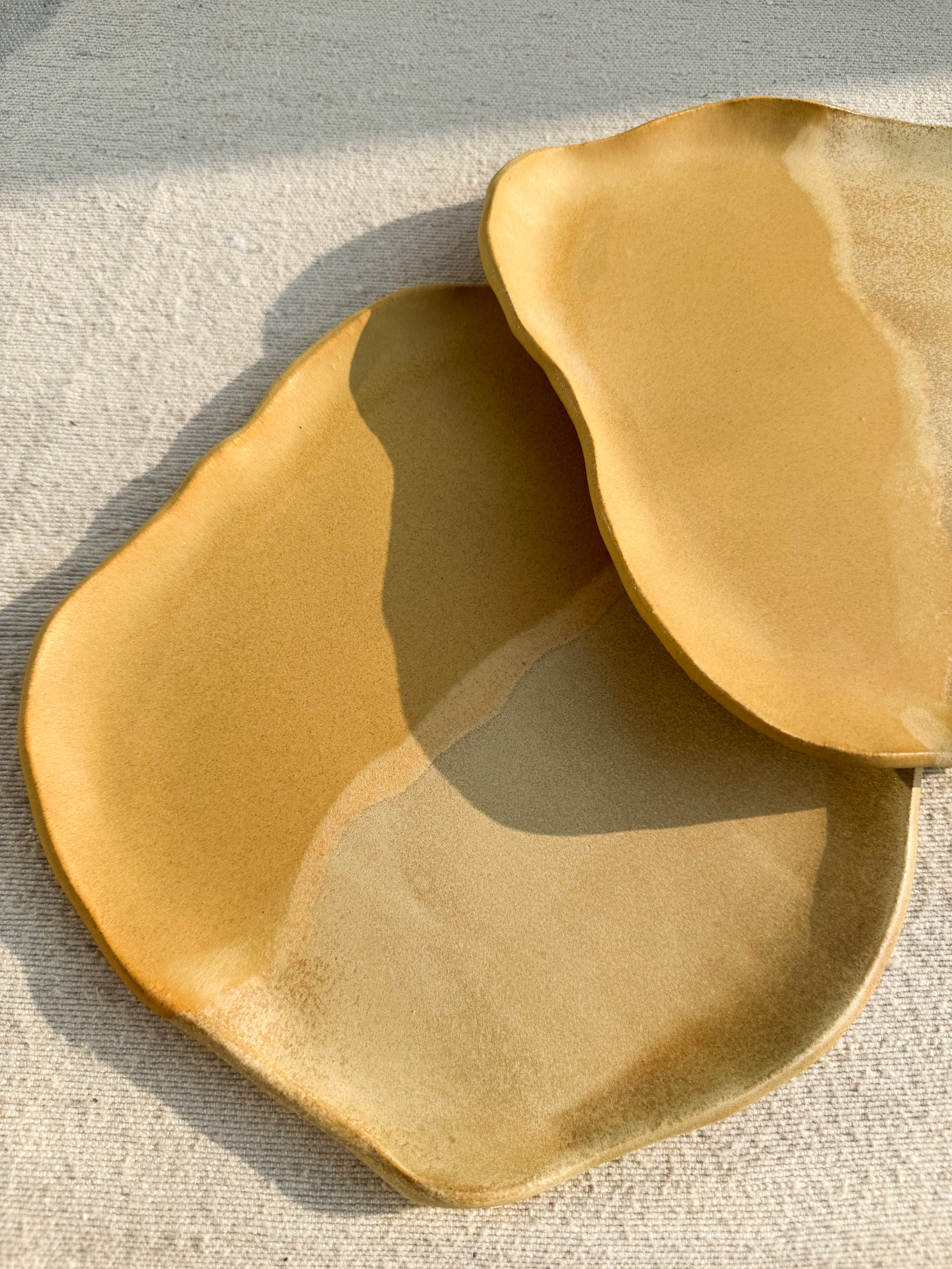 Teller SOLE beige creme