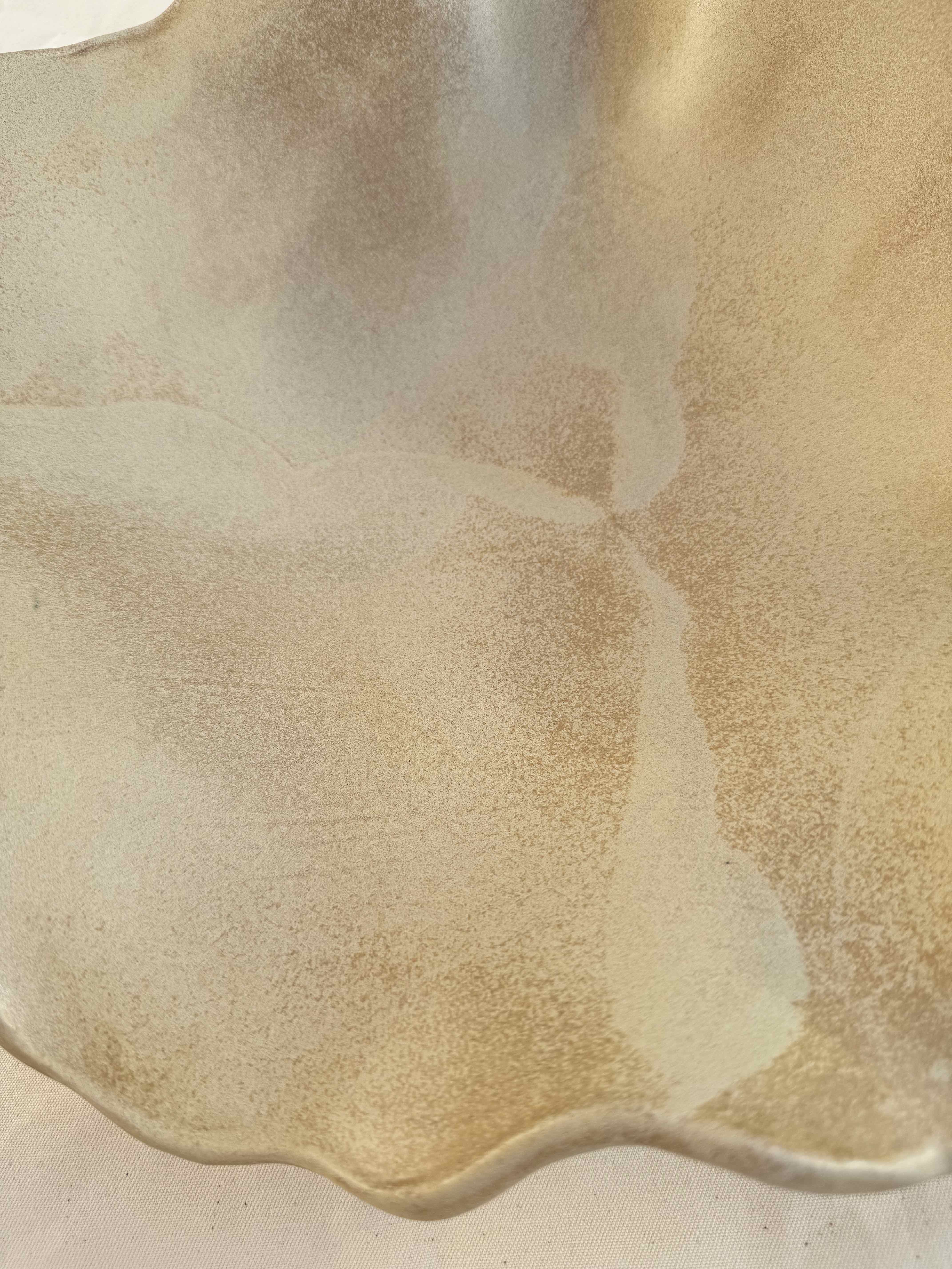 Servierschale SOL beige groß - Vorbestellung - Limited Edition