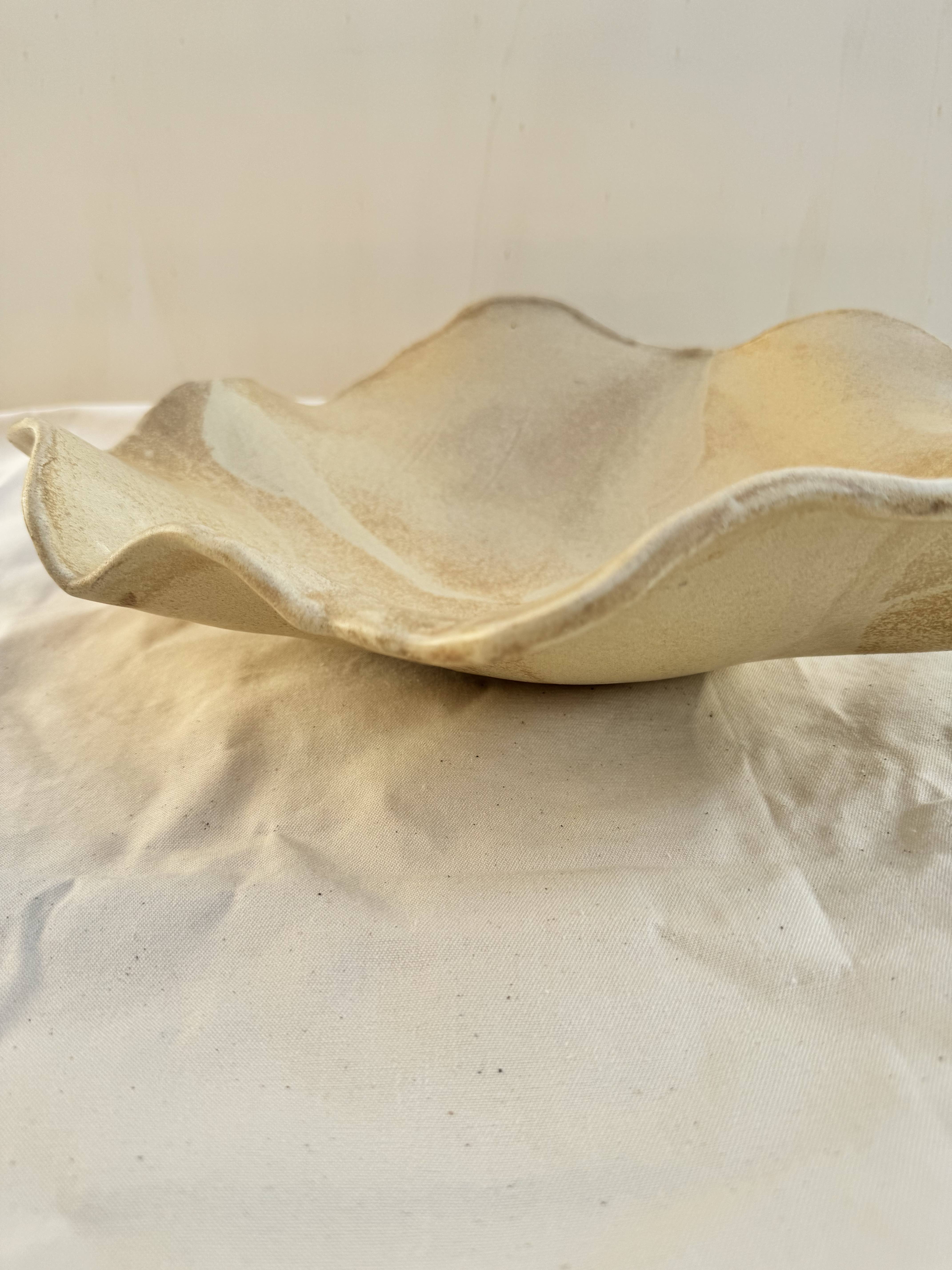 Servierschale SOL beige groß - Vorbestellung - Limited Edition