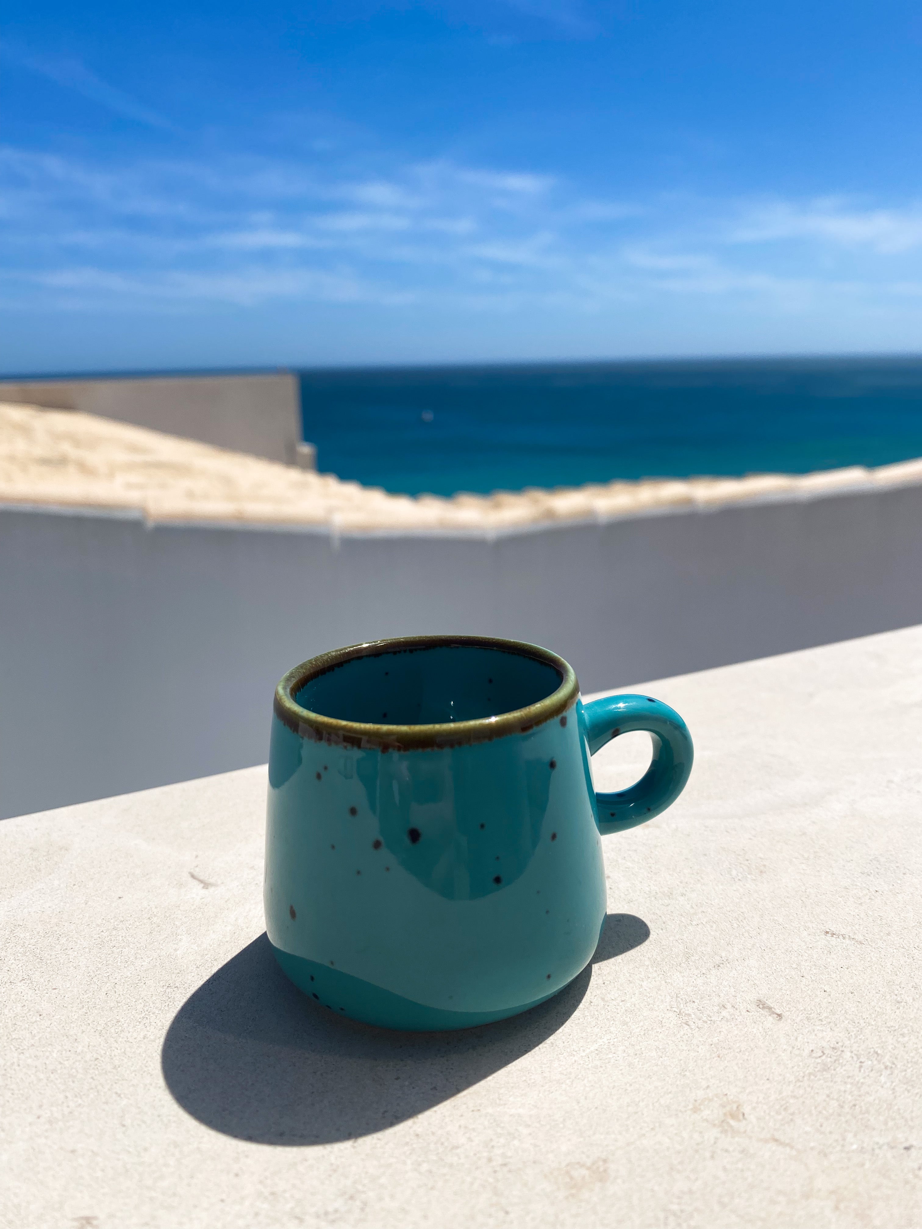 Cup LÉON turquoise