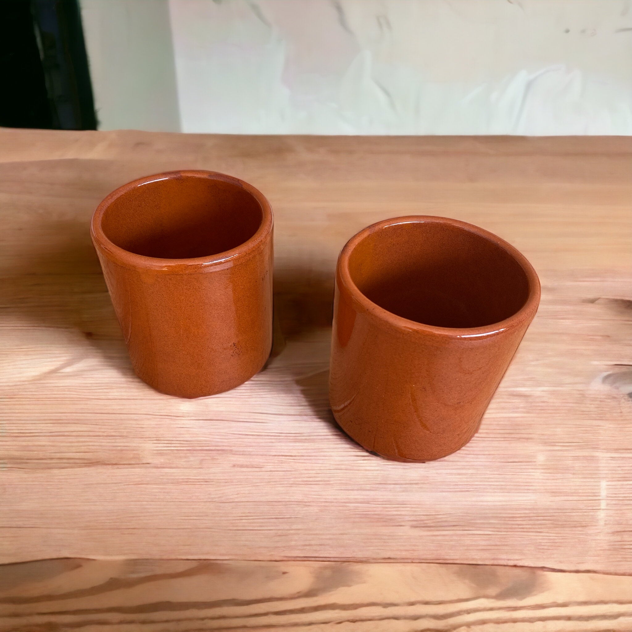 Tasse MELOR terracotta braun