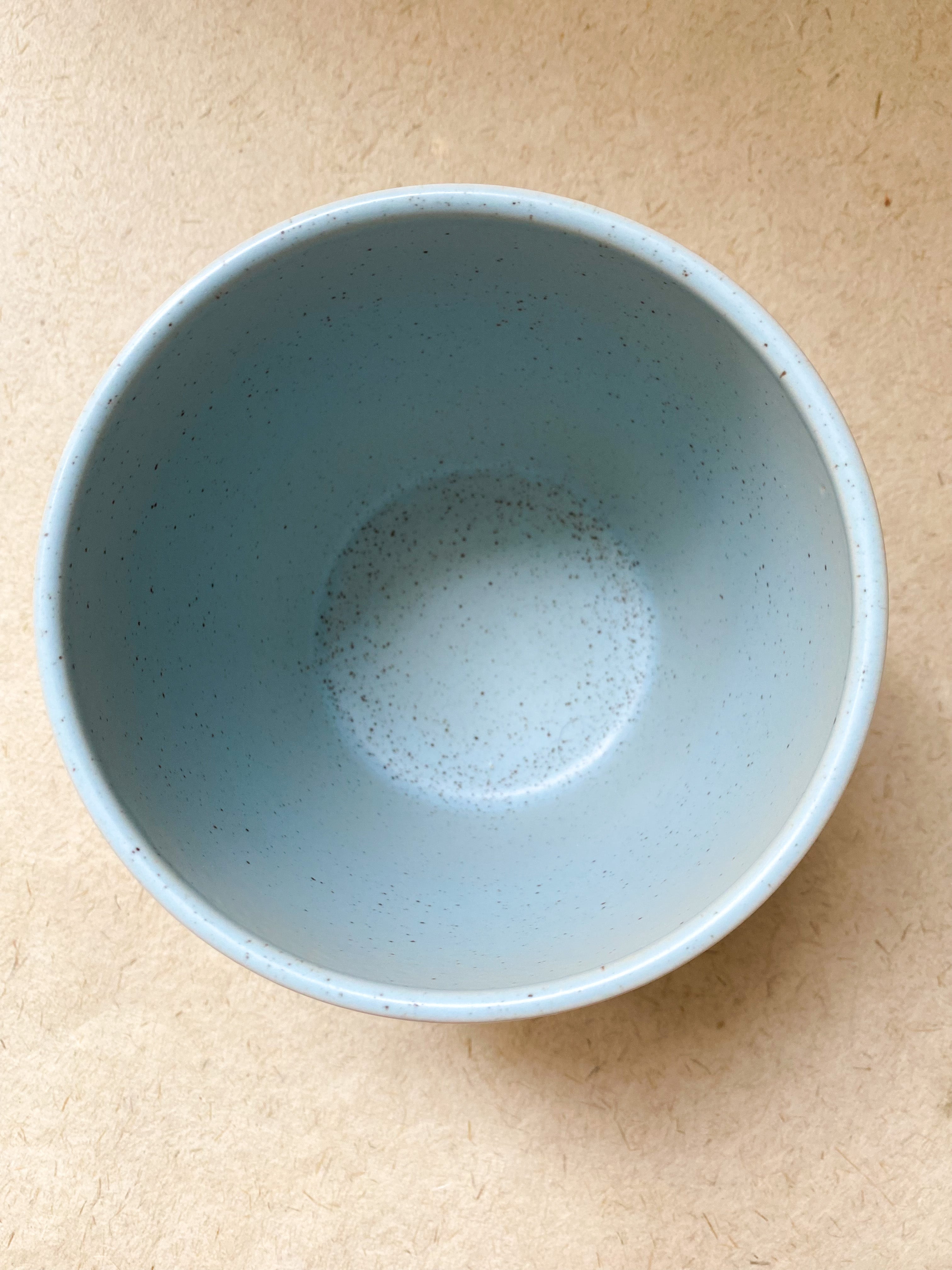 Vase flower pot Fonti turquoise cream