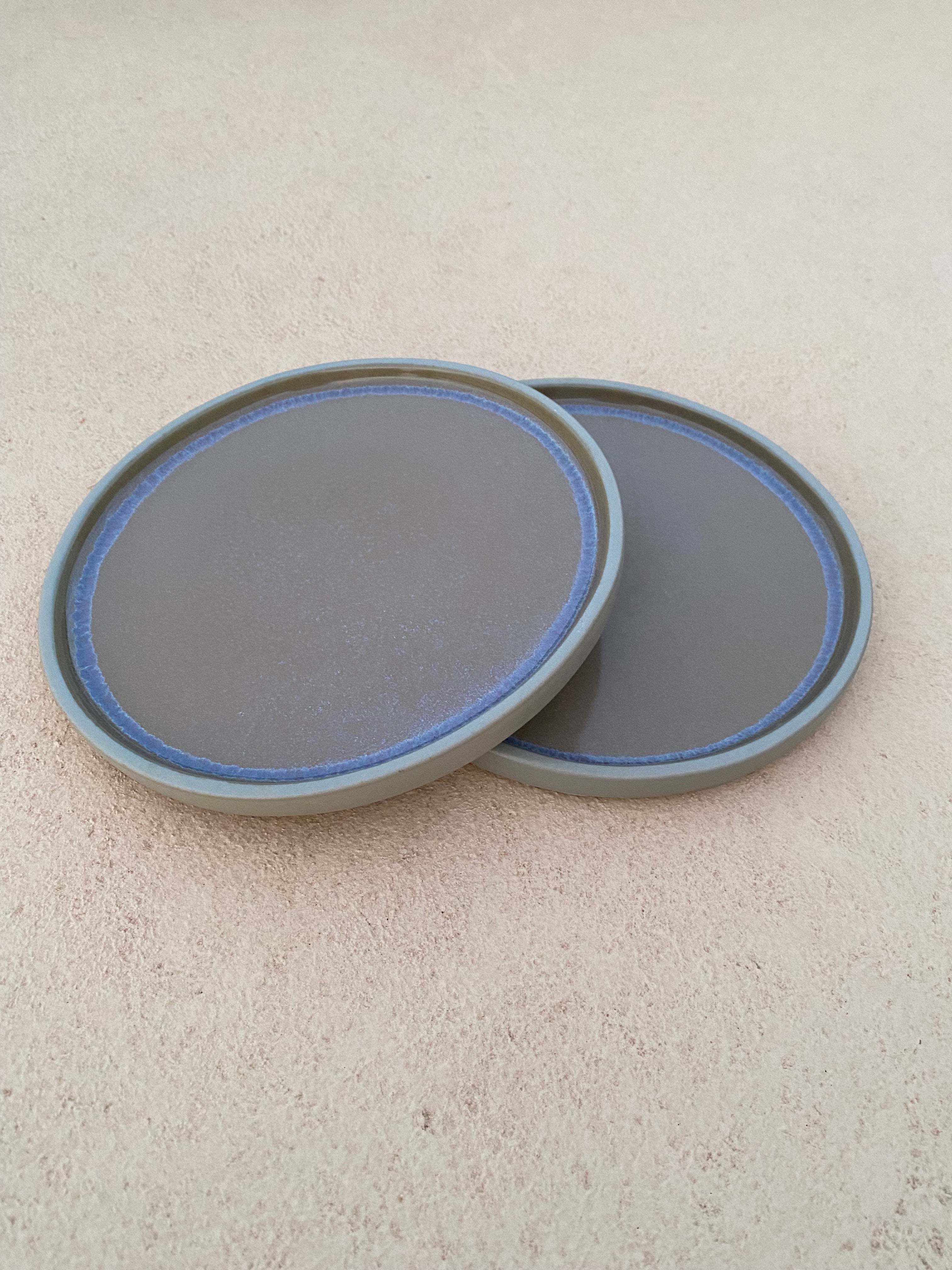 Plate breakfast plate side plate Tocha greige