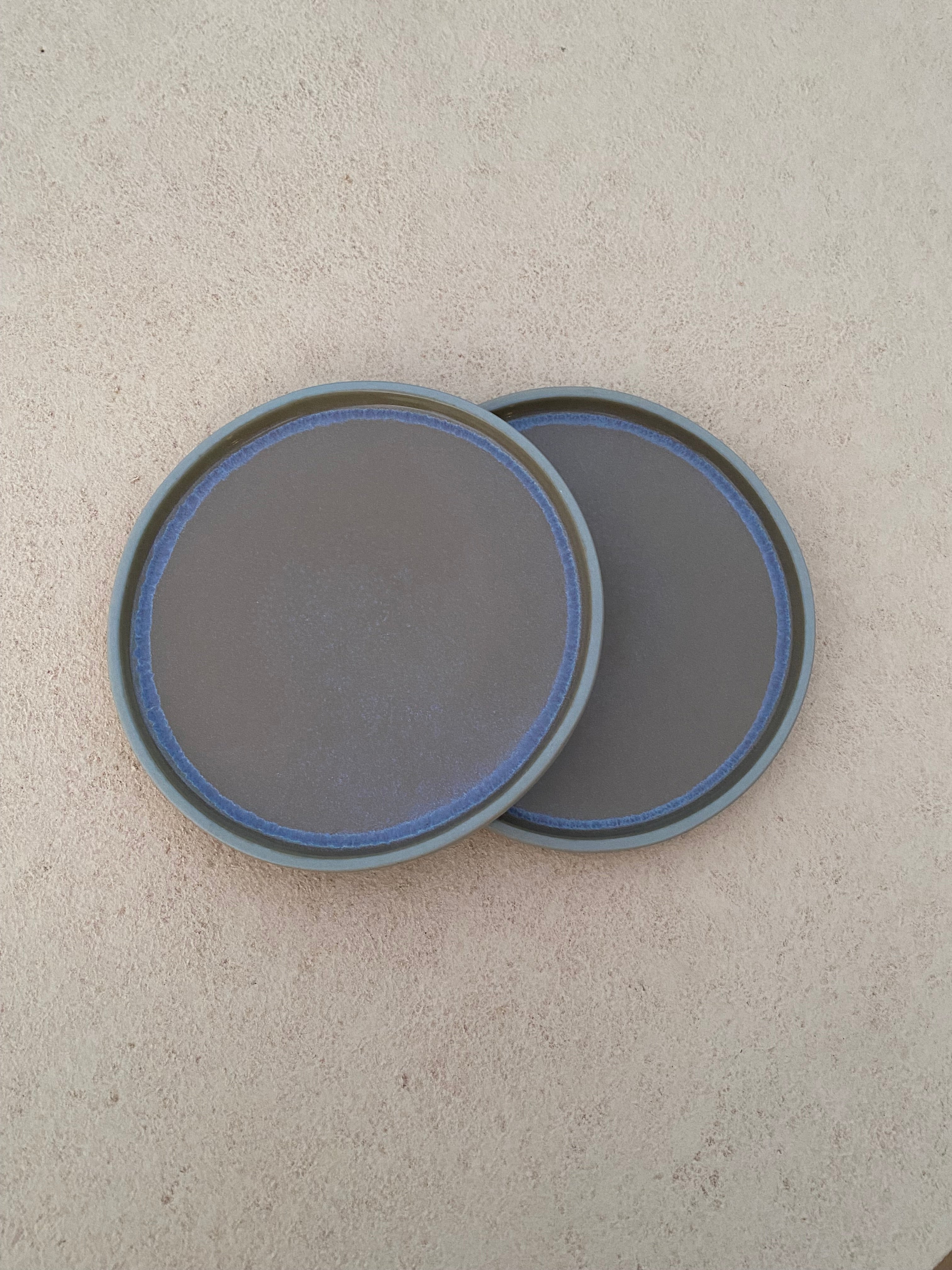Plate breakfast plate side plate Tocha greige