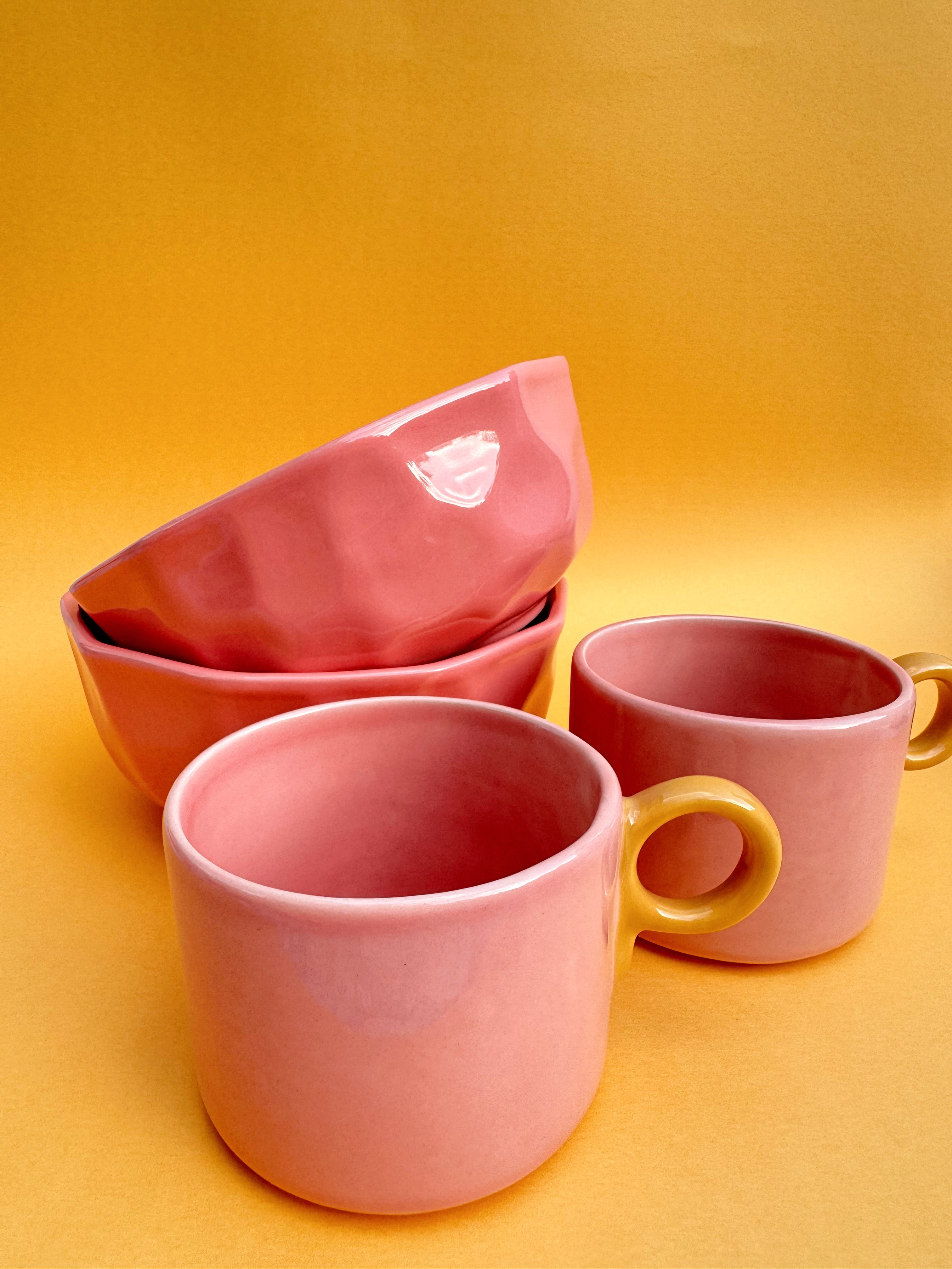 Servierschale Frühstücksbowl ELEZ rosa