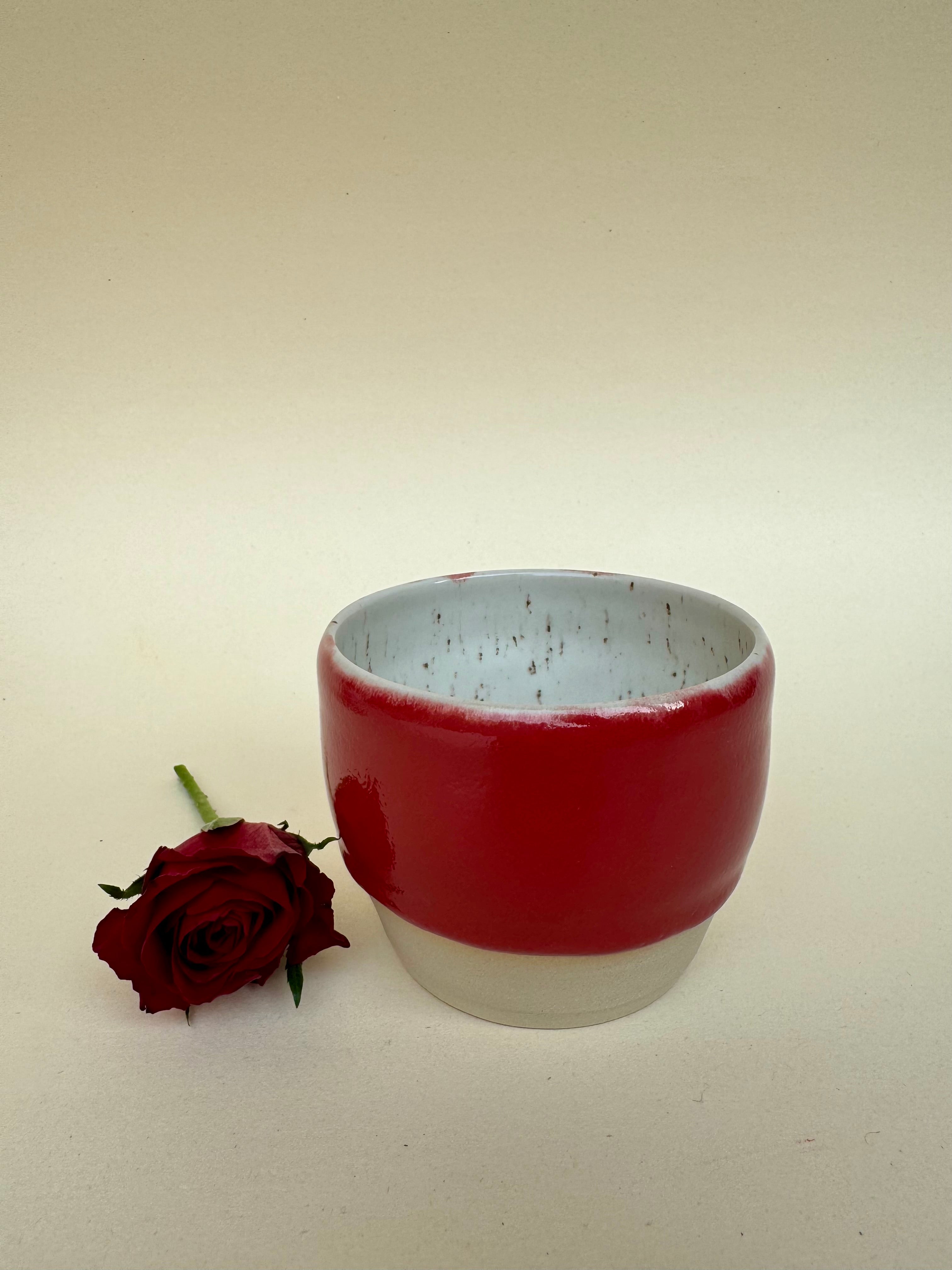 Tasse Lipstick Cup No1 rot