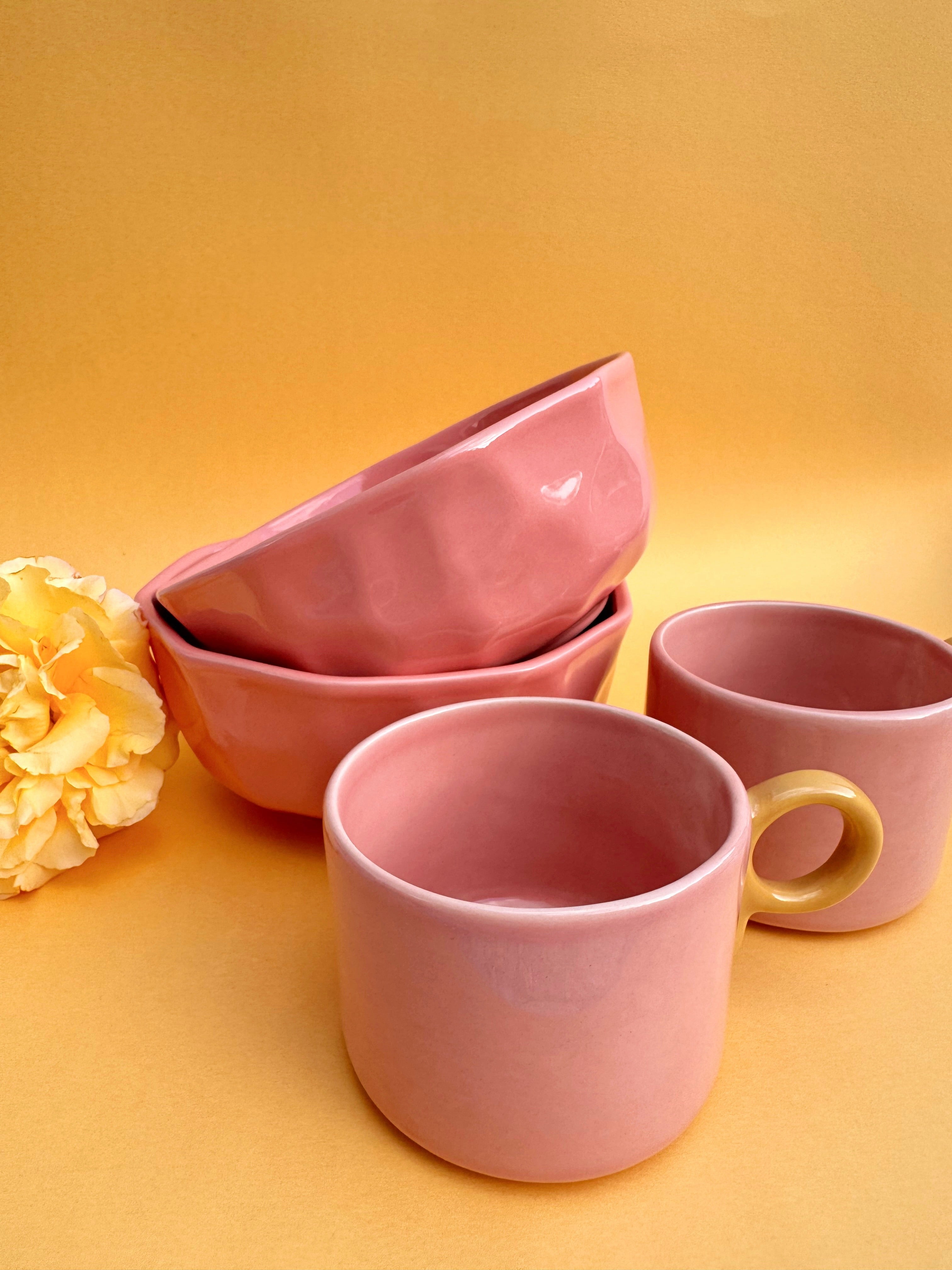 Servierschale Frühstücksbowl ELEZ rosa