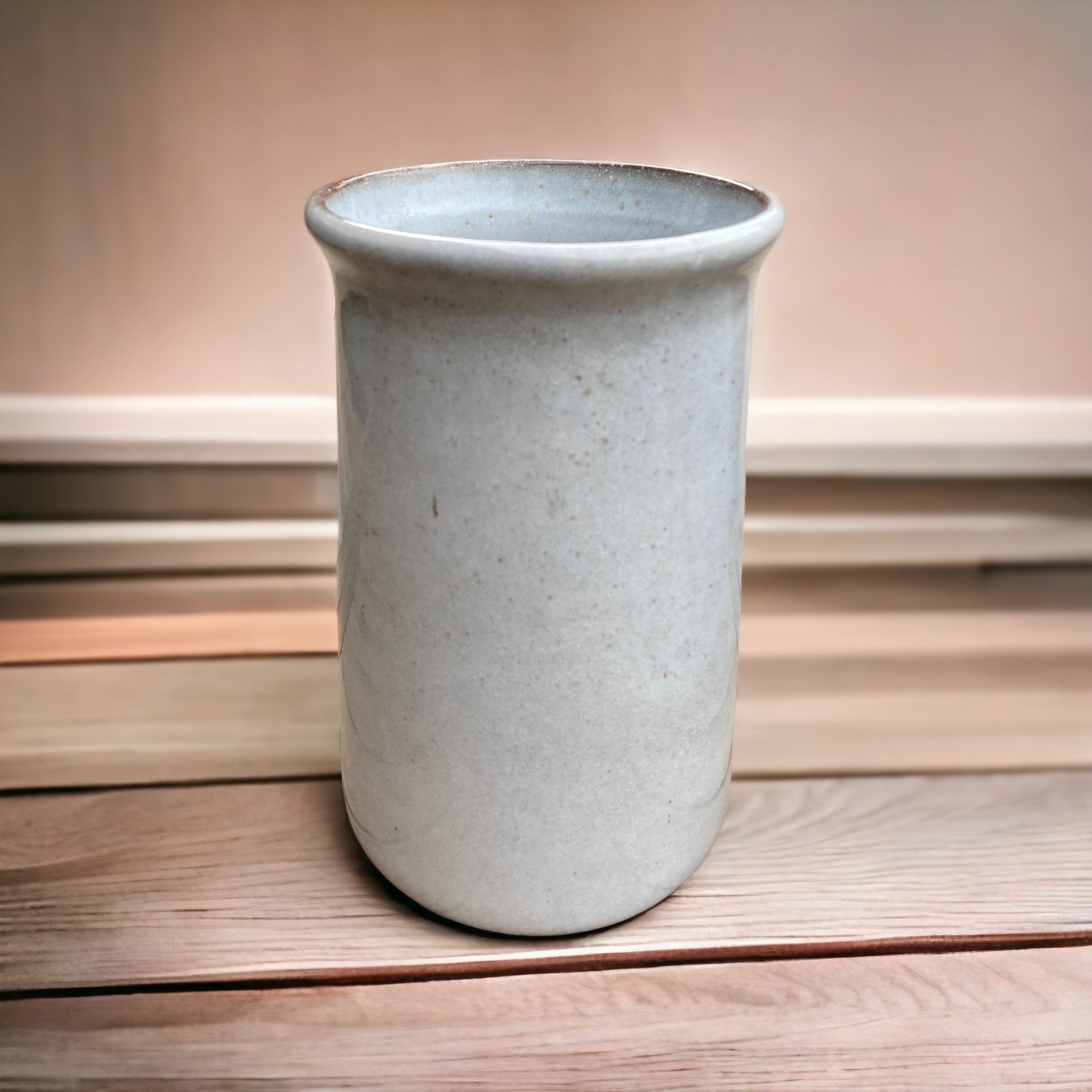 Vase Krug Utensilienhalter BELES creme sand