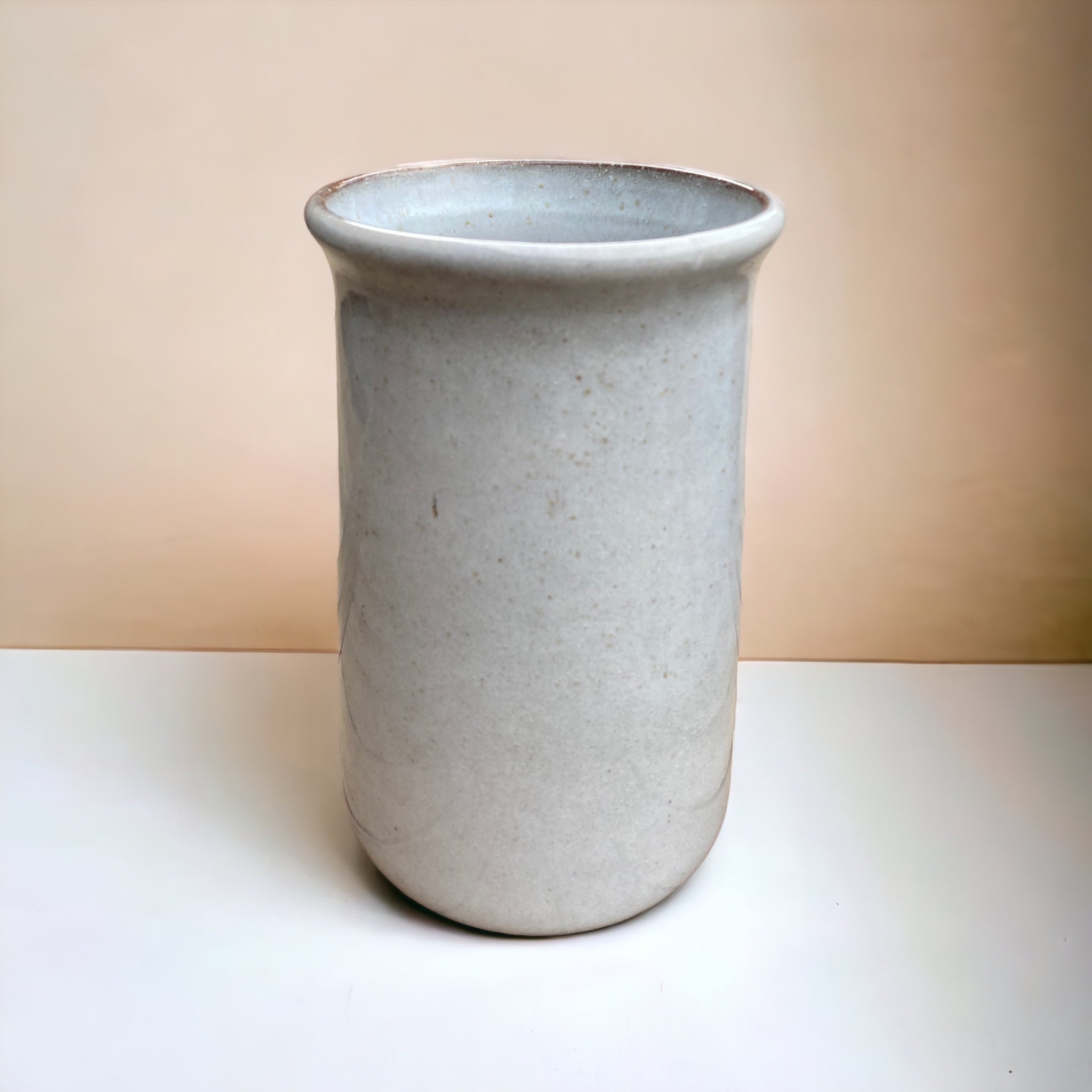 Vase Krug Utensilienhalter BELES creme sand