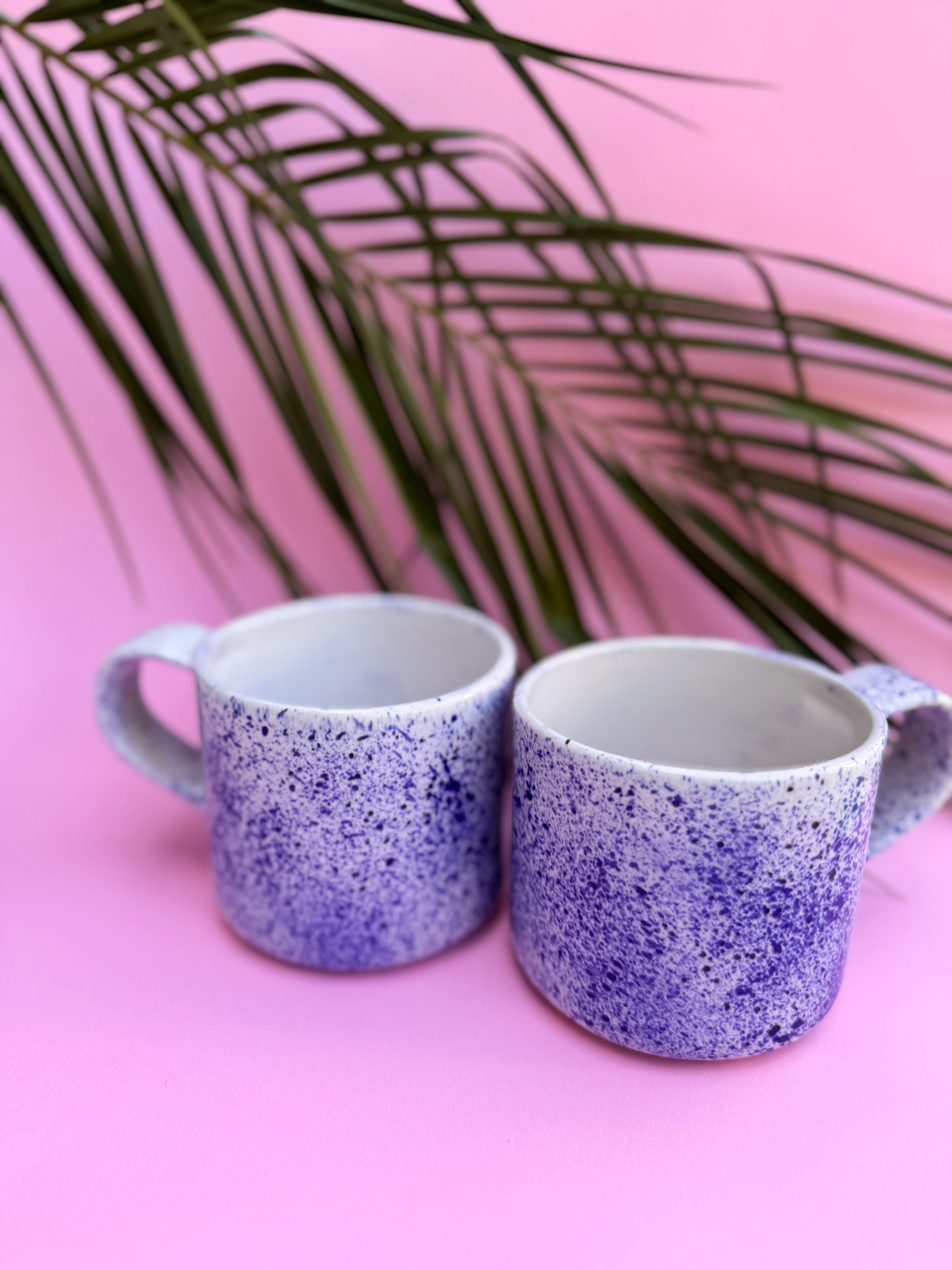 Tasse CIELO blau weiß