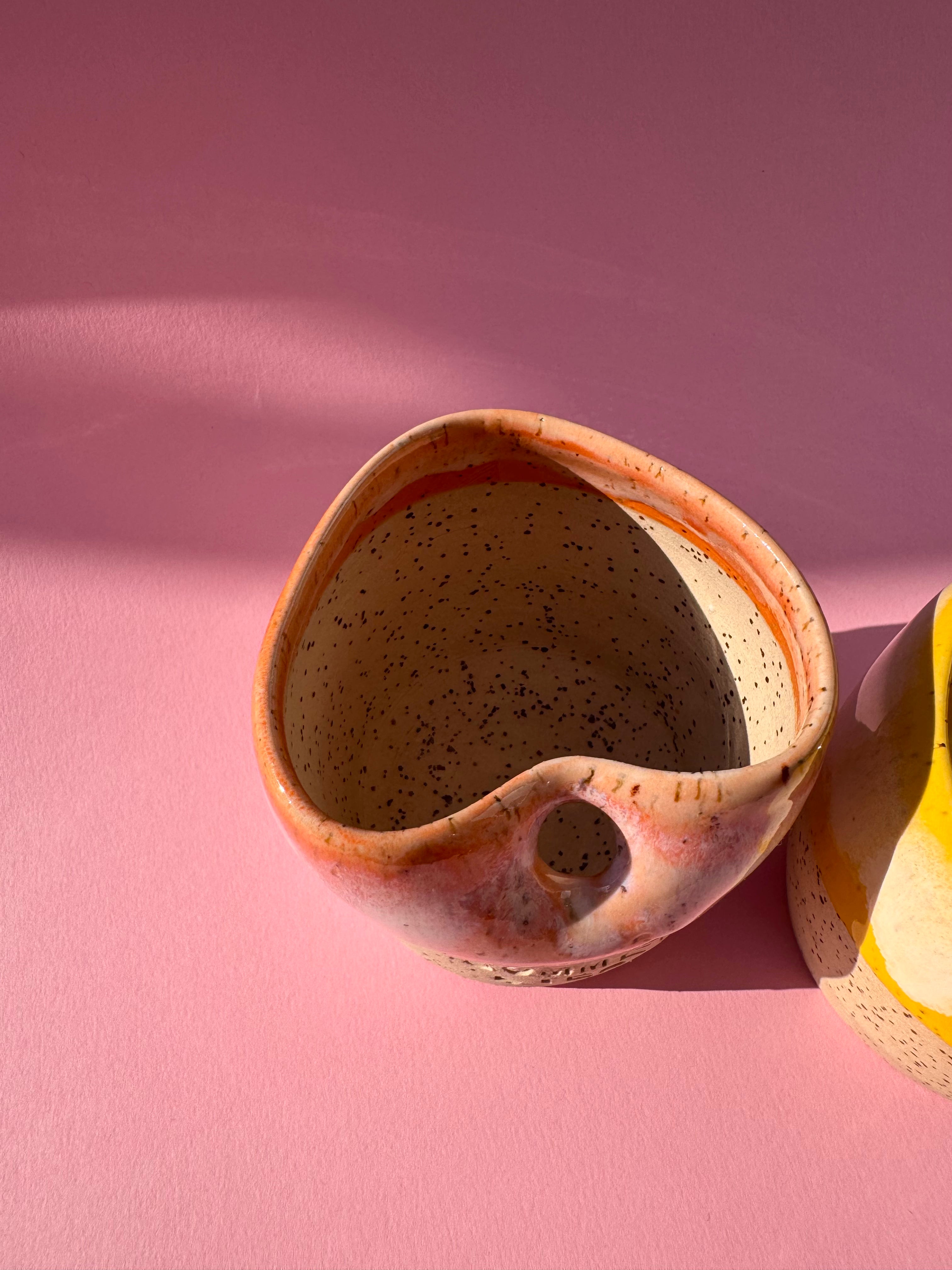 CUP TO GO "SOMMERLIEBE" Tasse orange