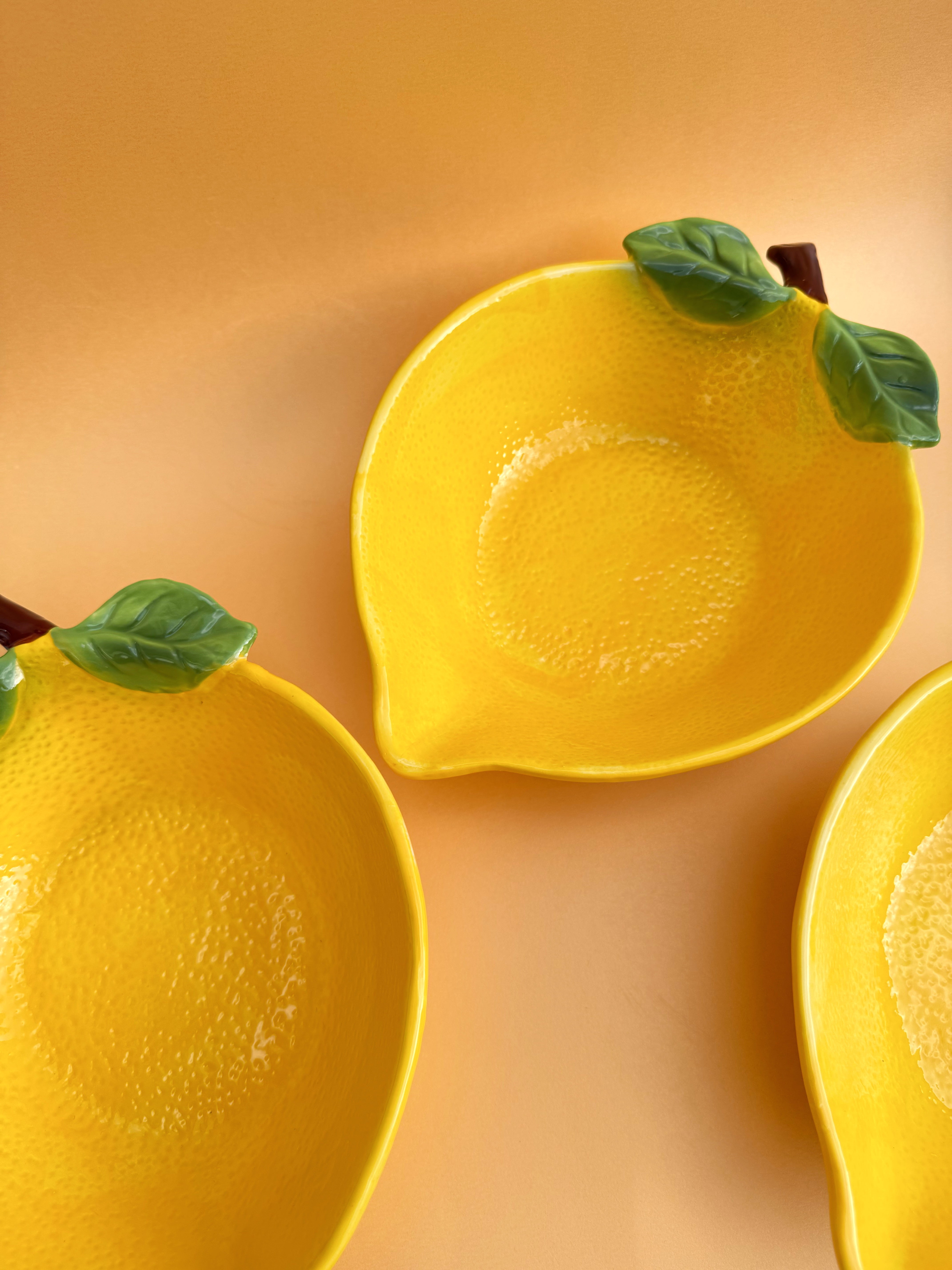 Servierschale LIMONE Schale gelb