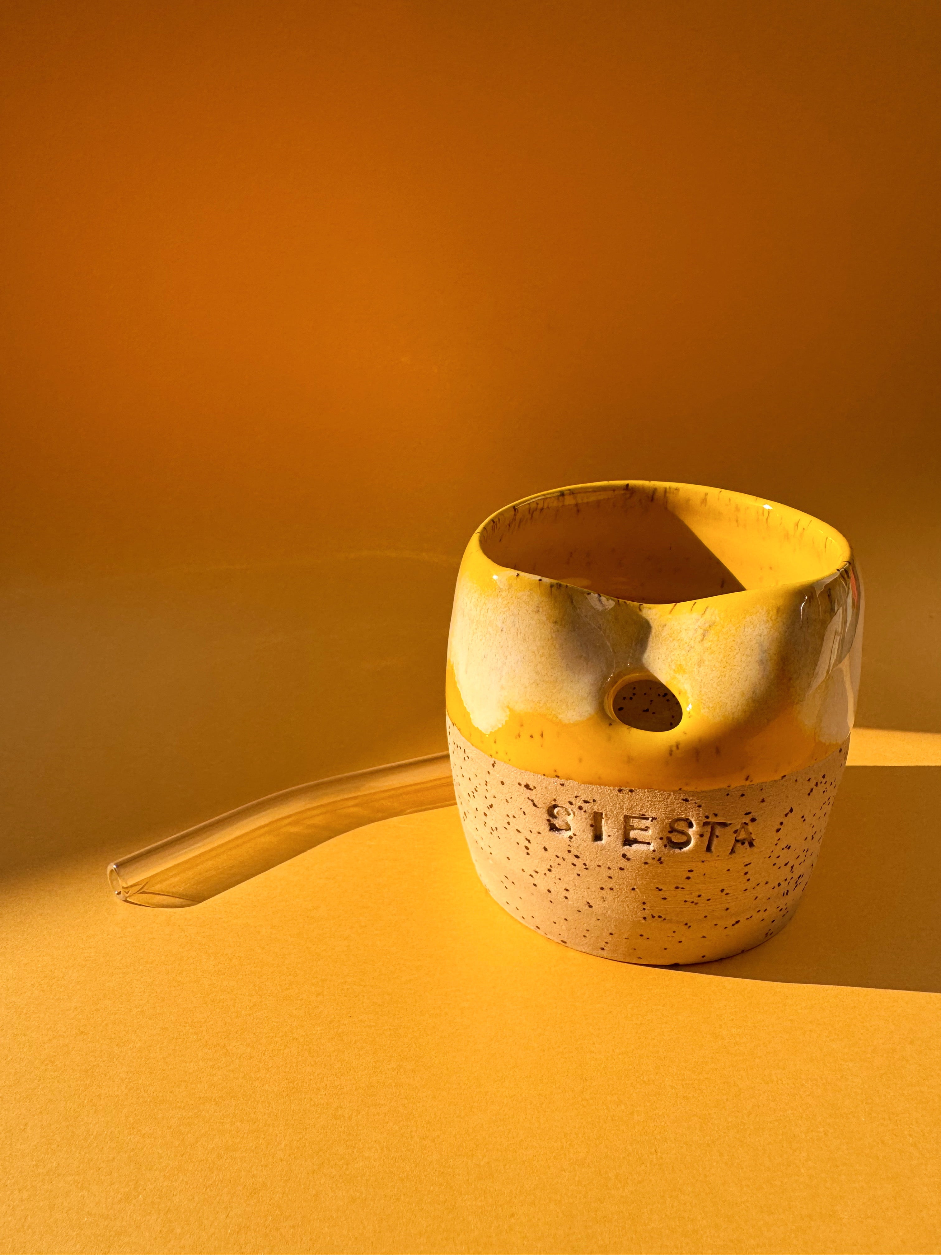 CUP TO GO "SIESTA" Tasse gelb