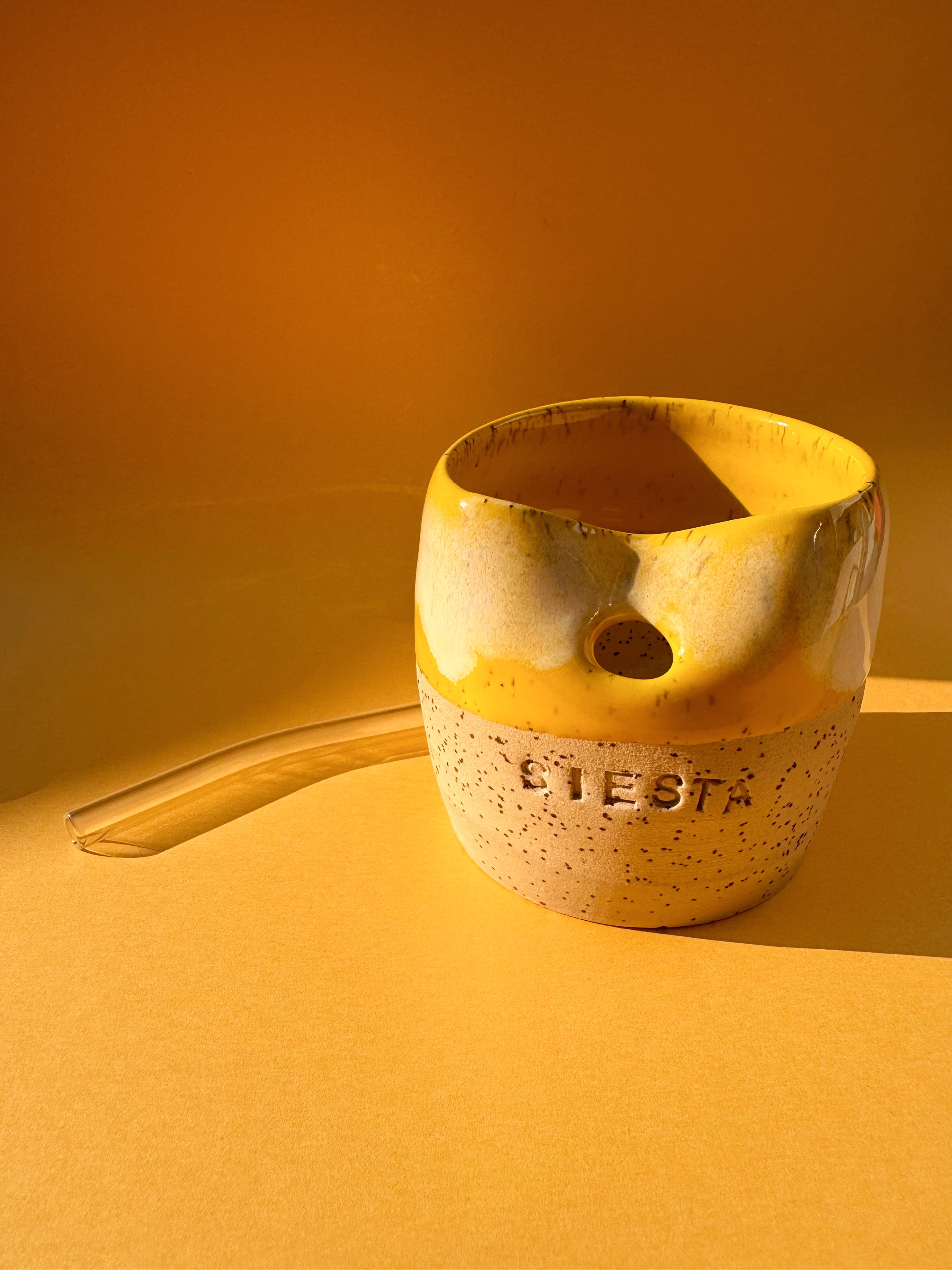 CUP TO GO "SIESTA" Tasse gelb