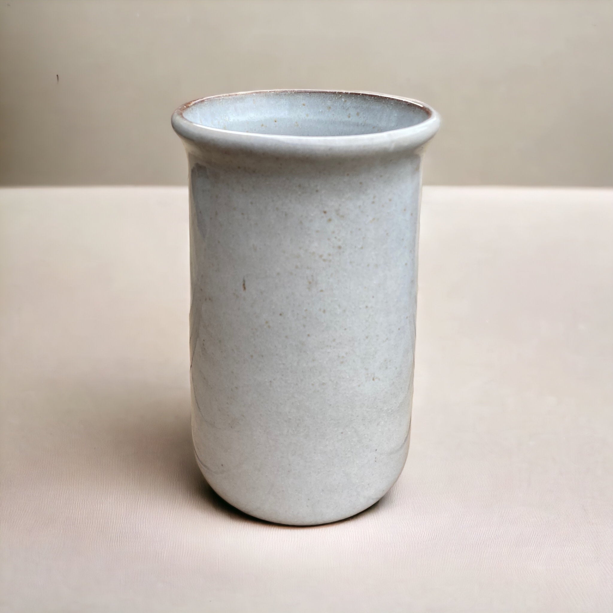 Vase Krug Utensilienhalter BELES creme sand