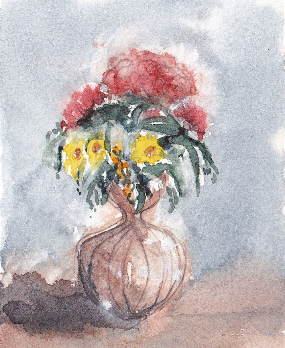 Aquarell Malerei mit Künstler Nima Dibazar  I Flower Bouquet/Blumenstrauß ODER die Düsseldorfer Skyline I  11. Oktober 2026 15-18 Uhr Kreativ-Workshop im Studio Calma in Düsseldorf
