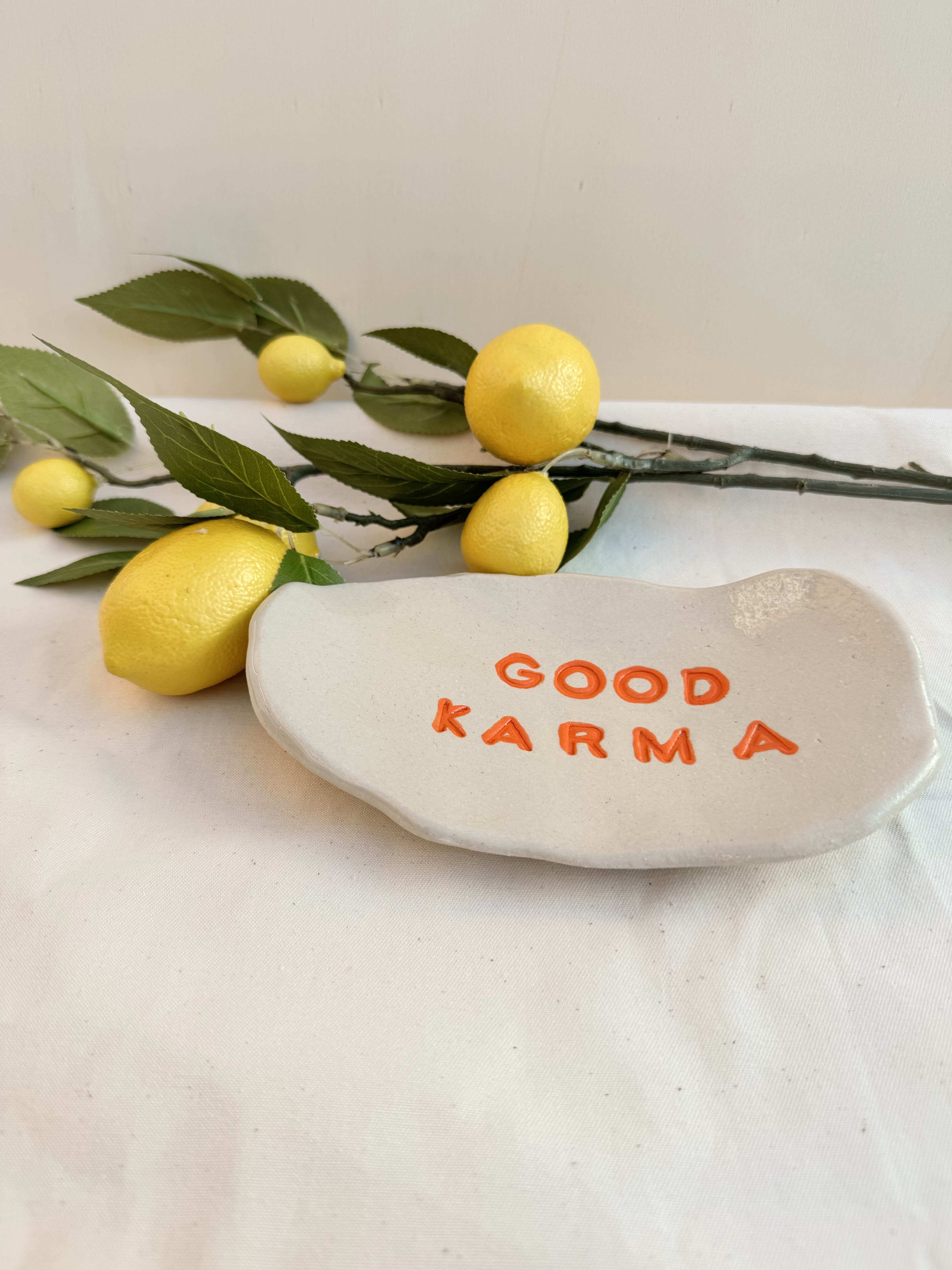 Servierschale GOOD Karma orange