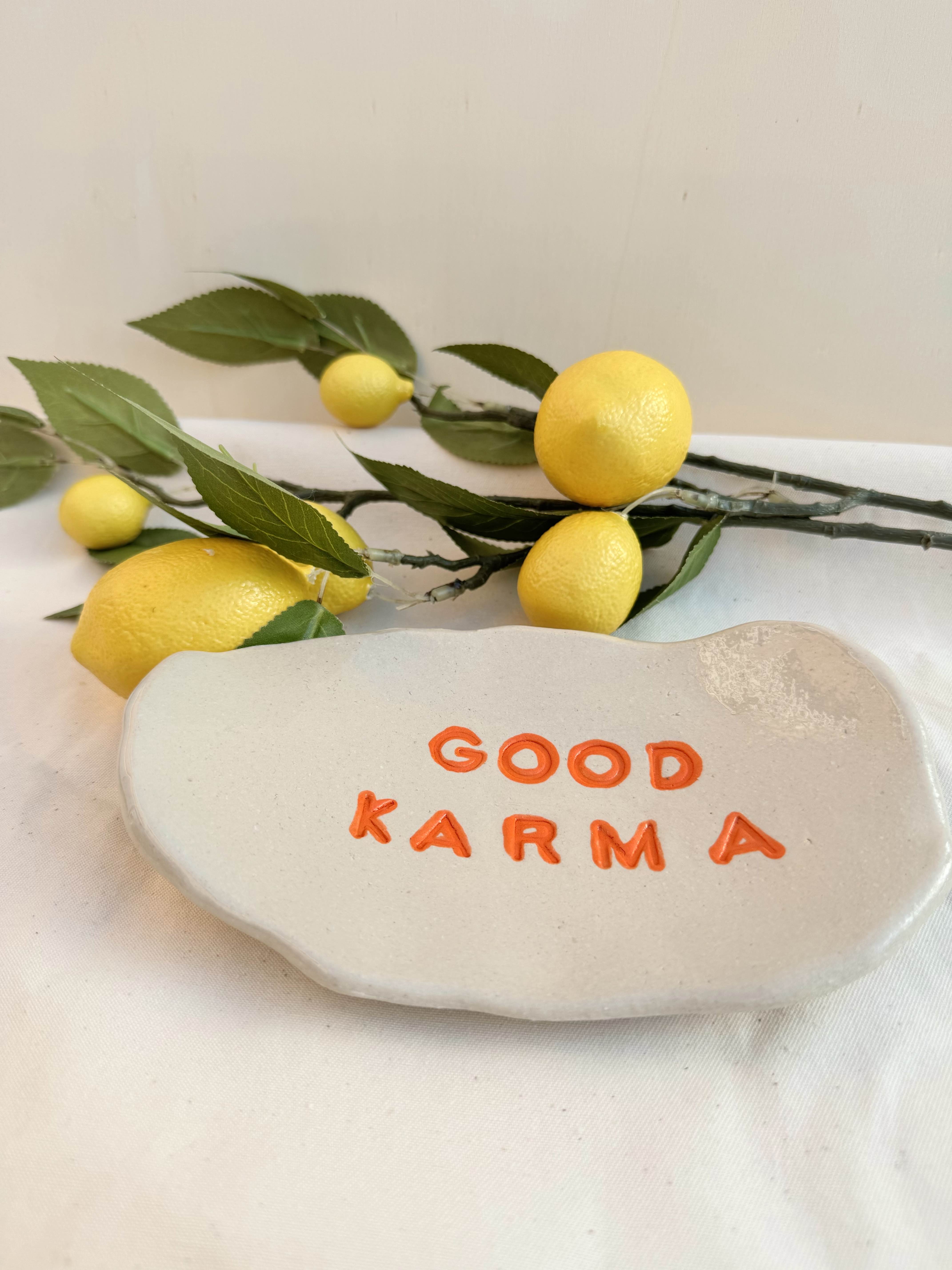 Servierschale GOOD Karma orange