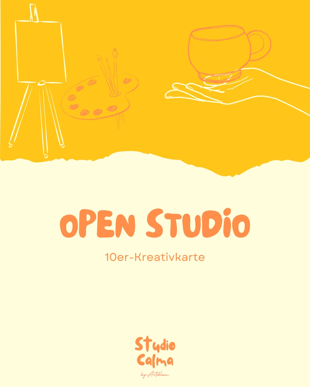 Open Studio - Deine 10er-Kreativkarte
