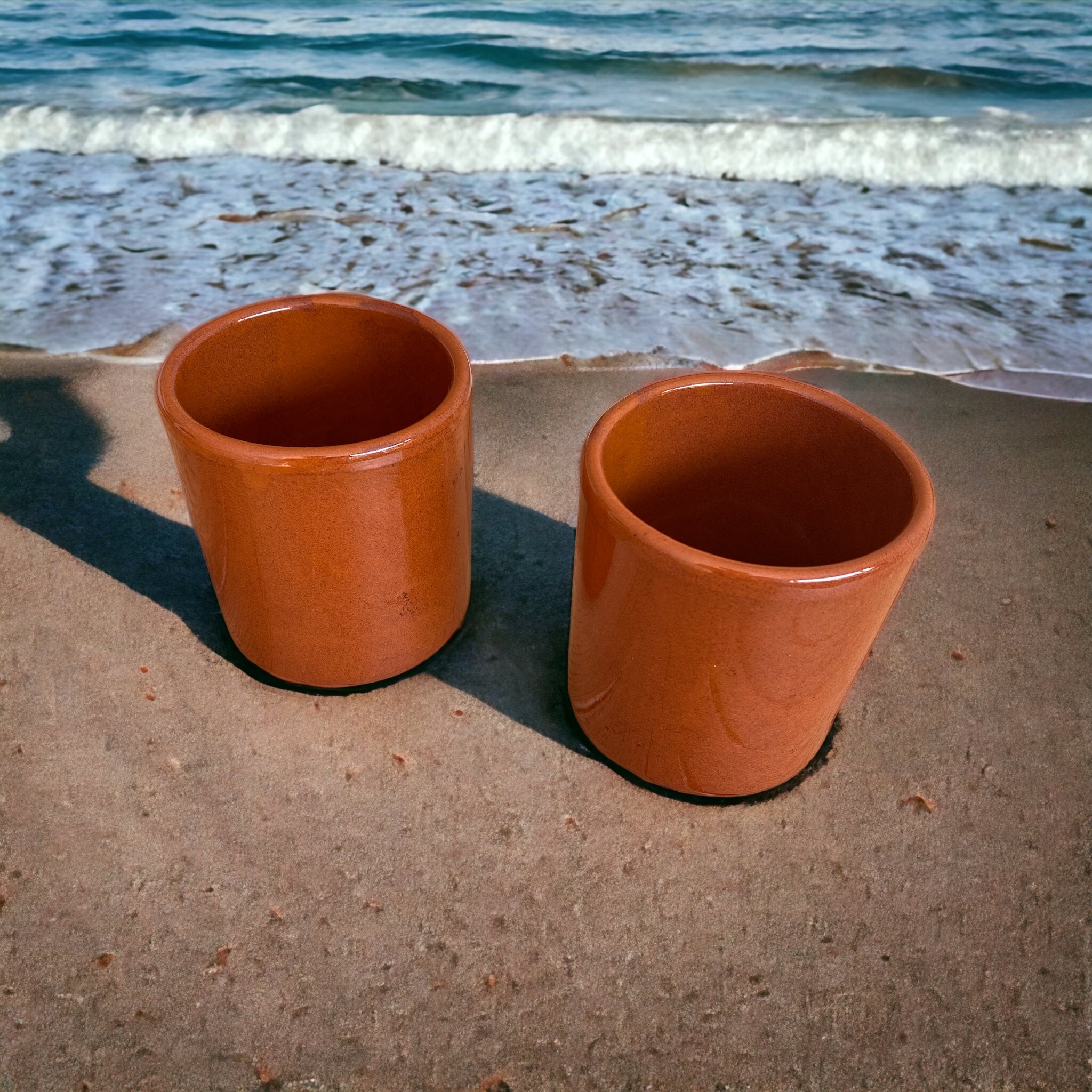 Tasse MELOR  terracotta braun