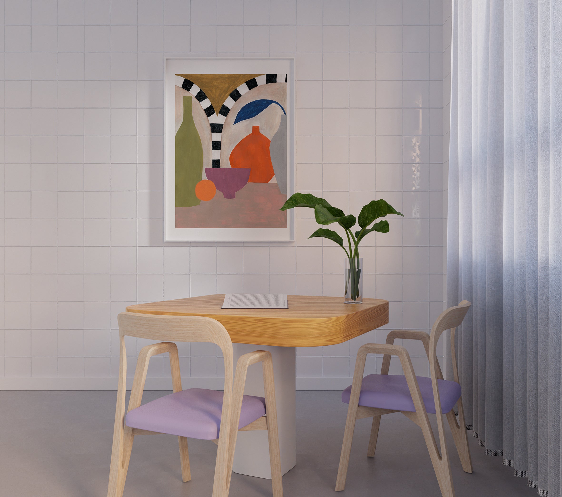 Kunstdruck Still Life Vasen